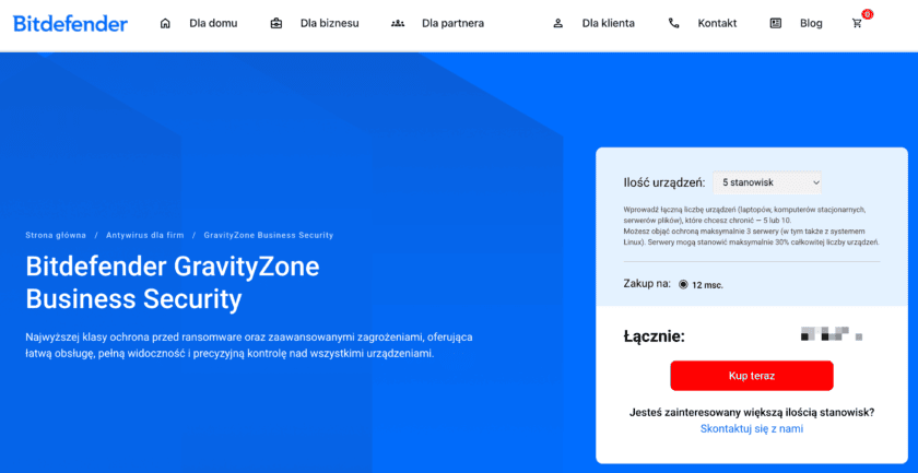Bitdefender GravityZone Business Security