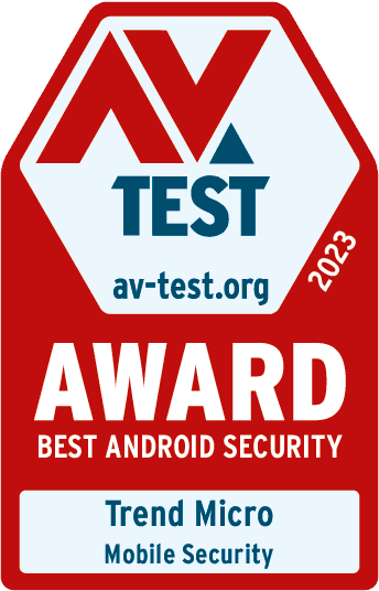 Odznaka AV Test dla Trend Micro